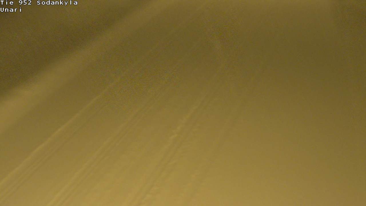 Weather Camera Image Väg 952 Sodankylä, Unari, Sodankylä, Lappi