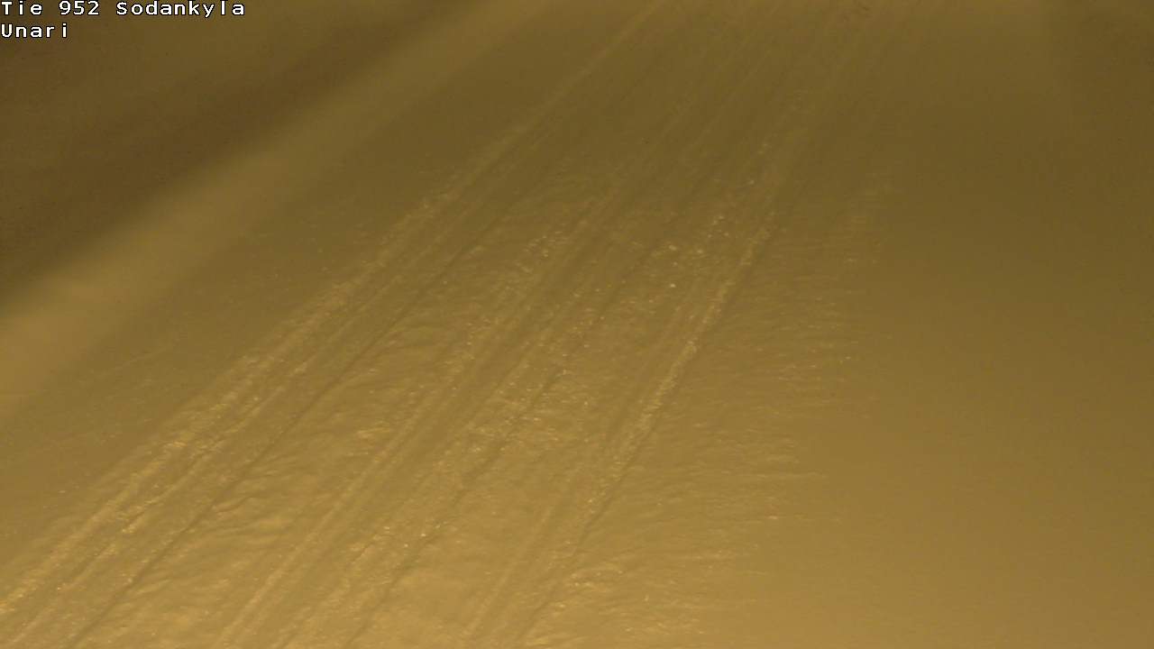 Weather Camera Image Väg 952 Sodankylä, Unari, Sodankylä, Lappi