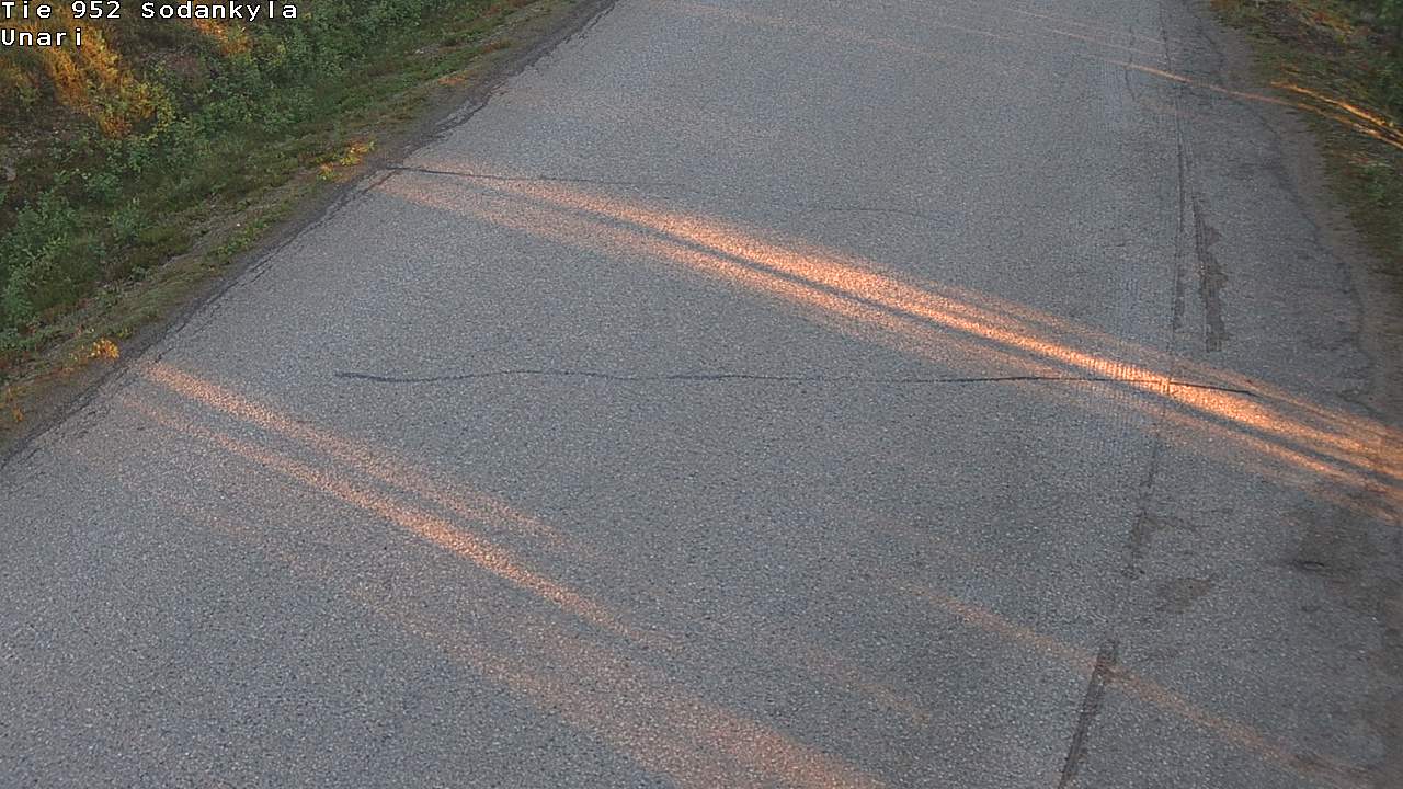 Kelikamerat Kuva Tie 952 SodankyläI Unari, Sodankylä, Lappi