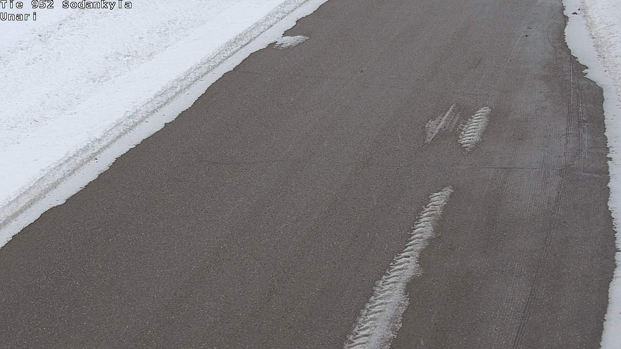 Weather Camera Image Road 952 Sodankylä, Unari, Sodankylä, Lappi