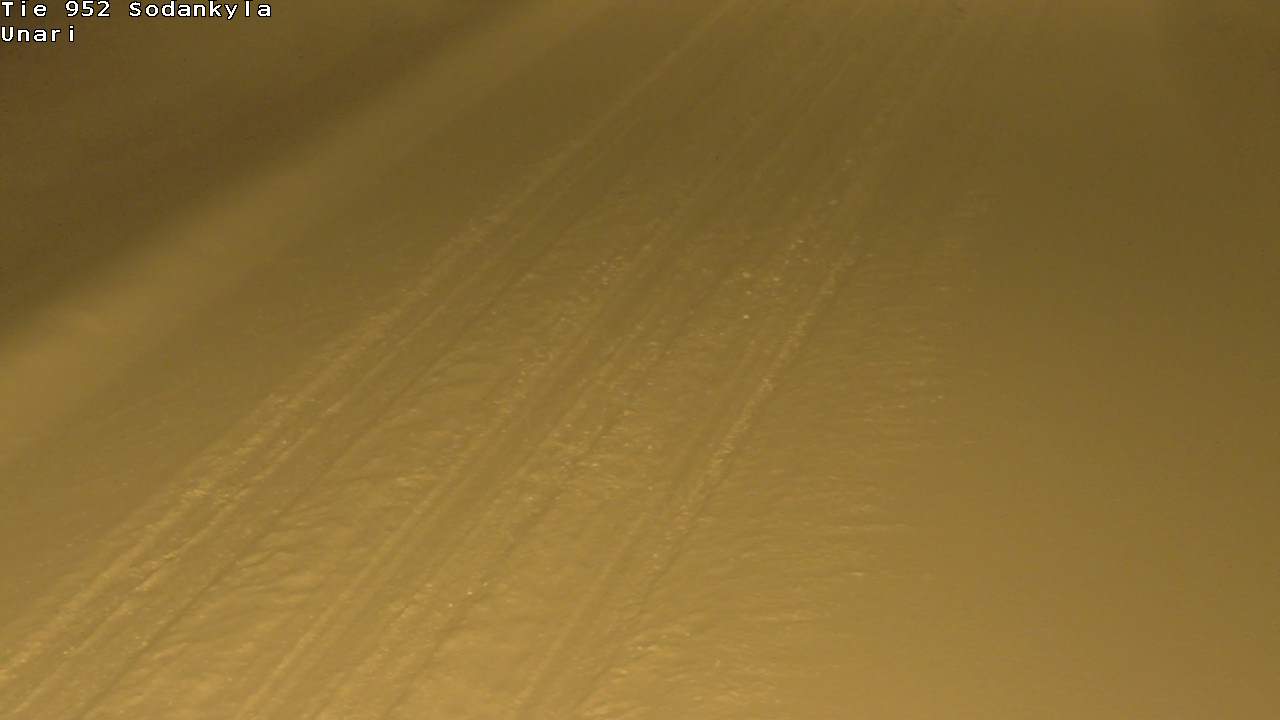 Weather Camera Image Väg 952 Sodankylä, Unari, Sodankylä, Lappi