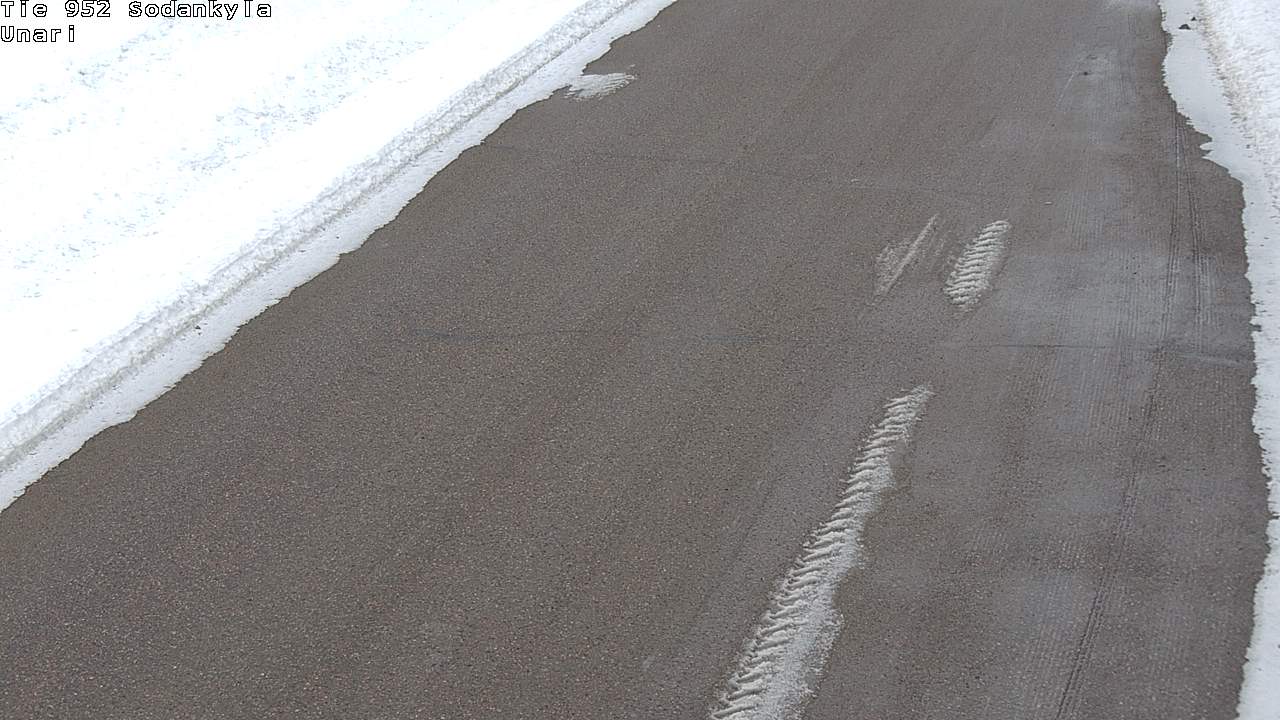 Weather Camera Image Road 952 Sodankylä, Unari, Sodankylä, Lappi