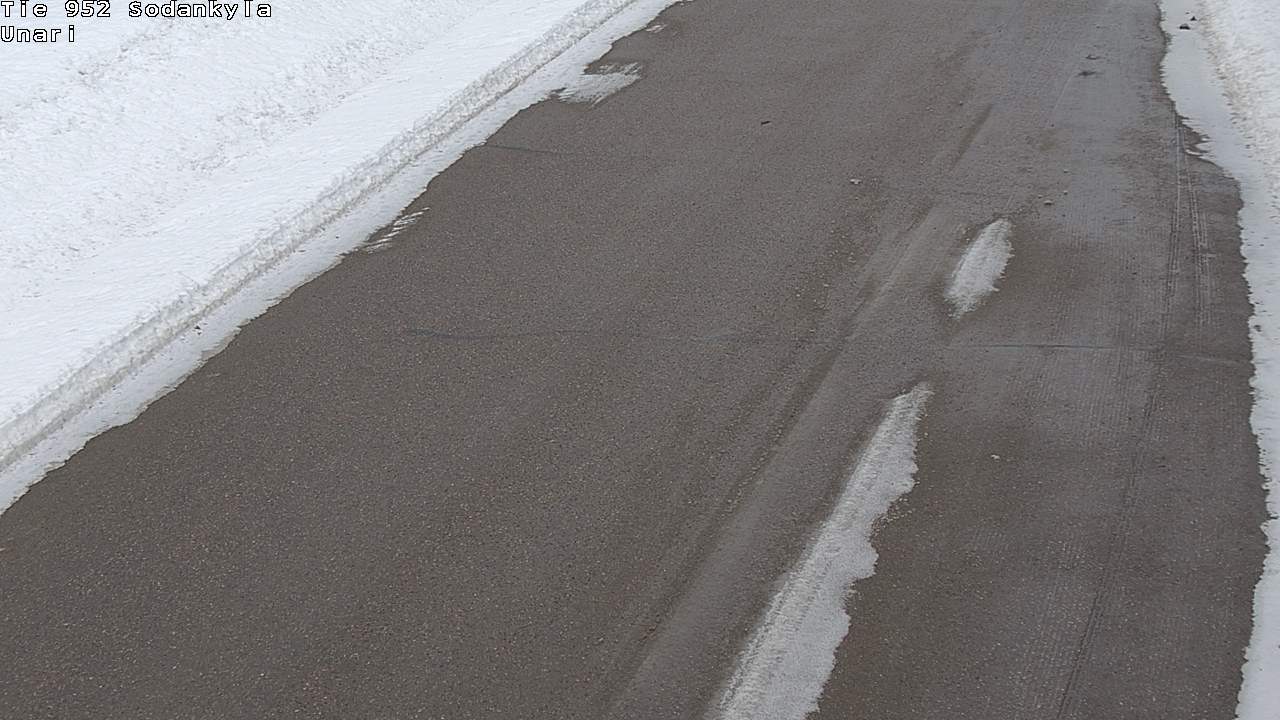 Weather Camera Image Road 952 Sodankylä, Unari, Sodankylä, Lappi