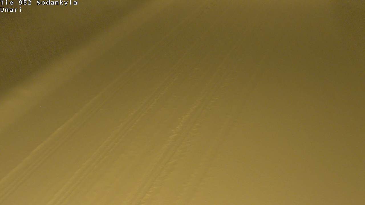 Weather Camera Image Väg 952 Sodankylä, Unari, Sodankylä, Lappi