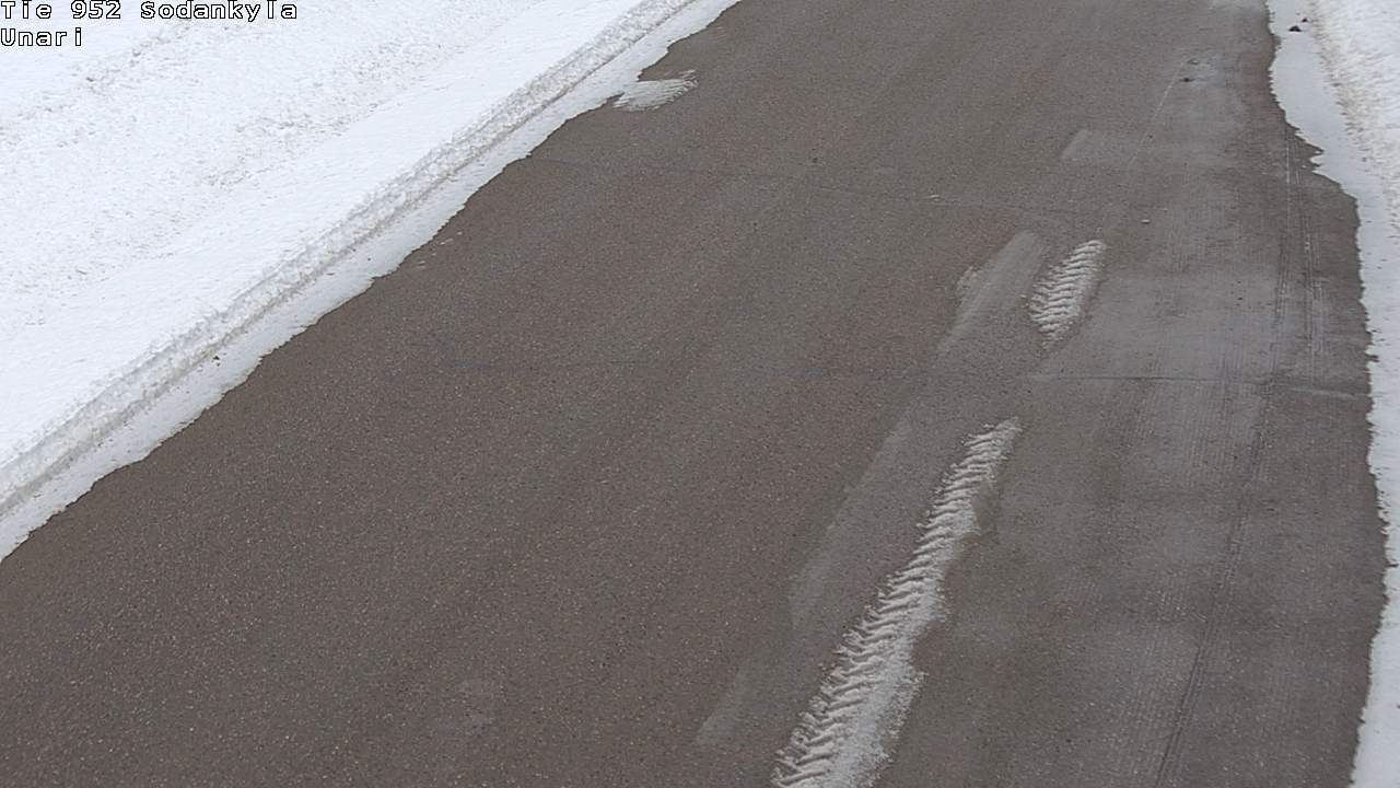 Weather Camera Image Road 952 Sodankylä, Unari, Sodankylä, Lappi