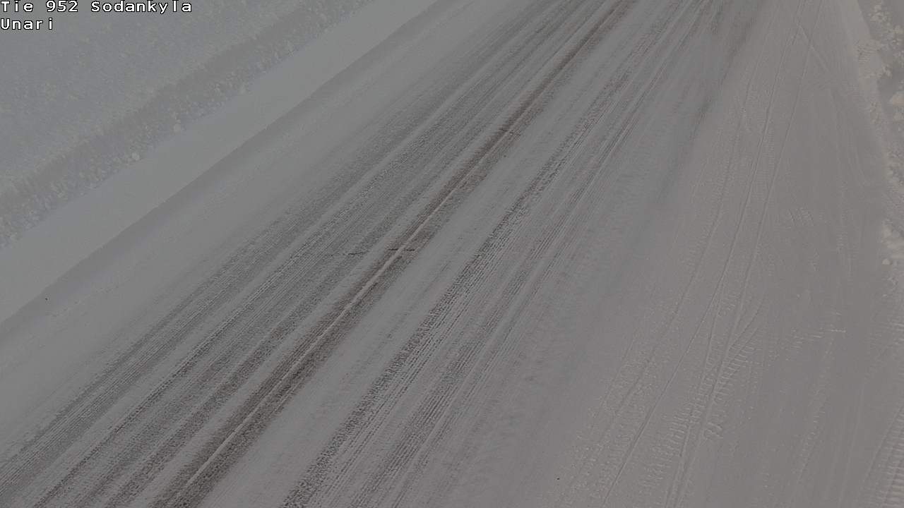 Weather Camera Image Road 952 Sodankylä, Unari, Sodankylä, Lappi