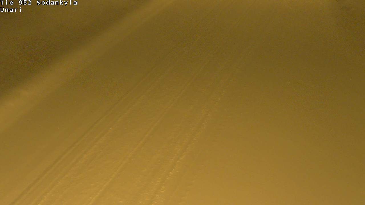 Weather Camera Image Väg 952 Sodankylä, Unari, Sodankylä, Lappi