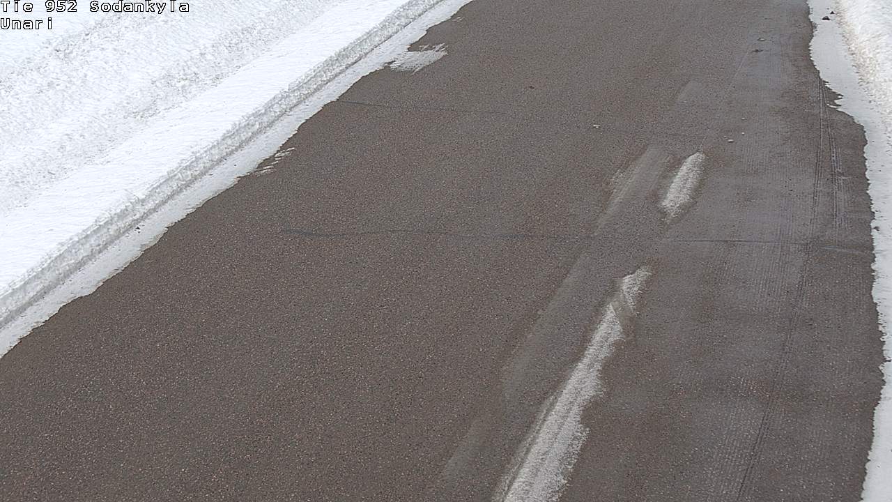 Weather Camera Image Road 952 Sodankylä, Unari, Sodankylä, Lappi