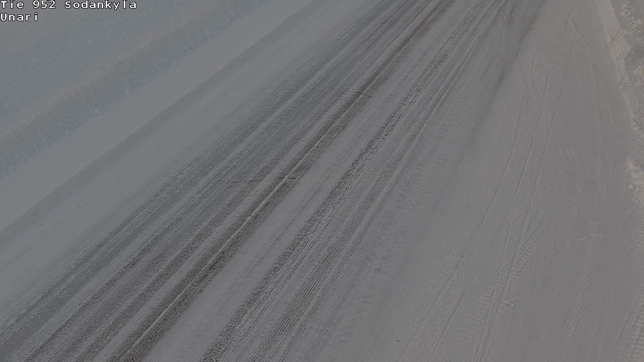 Weather Camera Image Road 952 Sodankylä, Unari, Sodankylä, Lappi