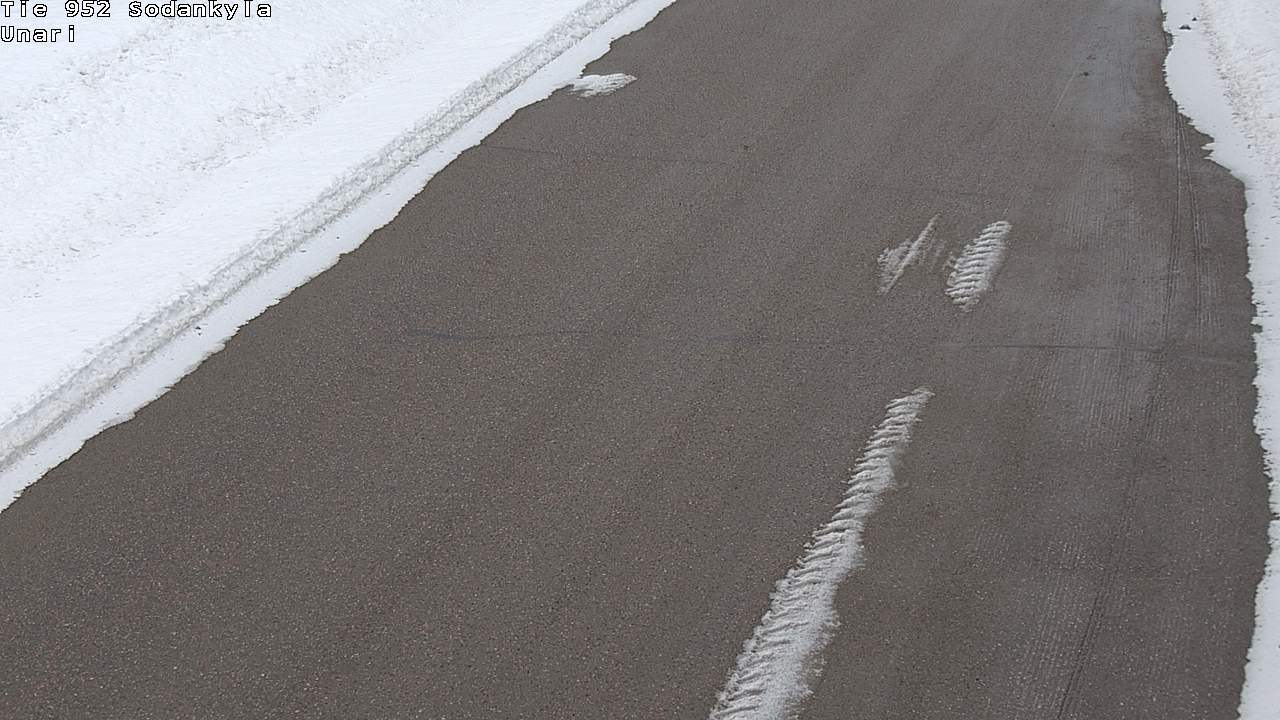 Weather Camera Image Road 952 Sodankylä, Unari, Sodankylä, Lappi