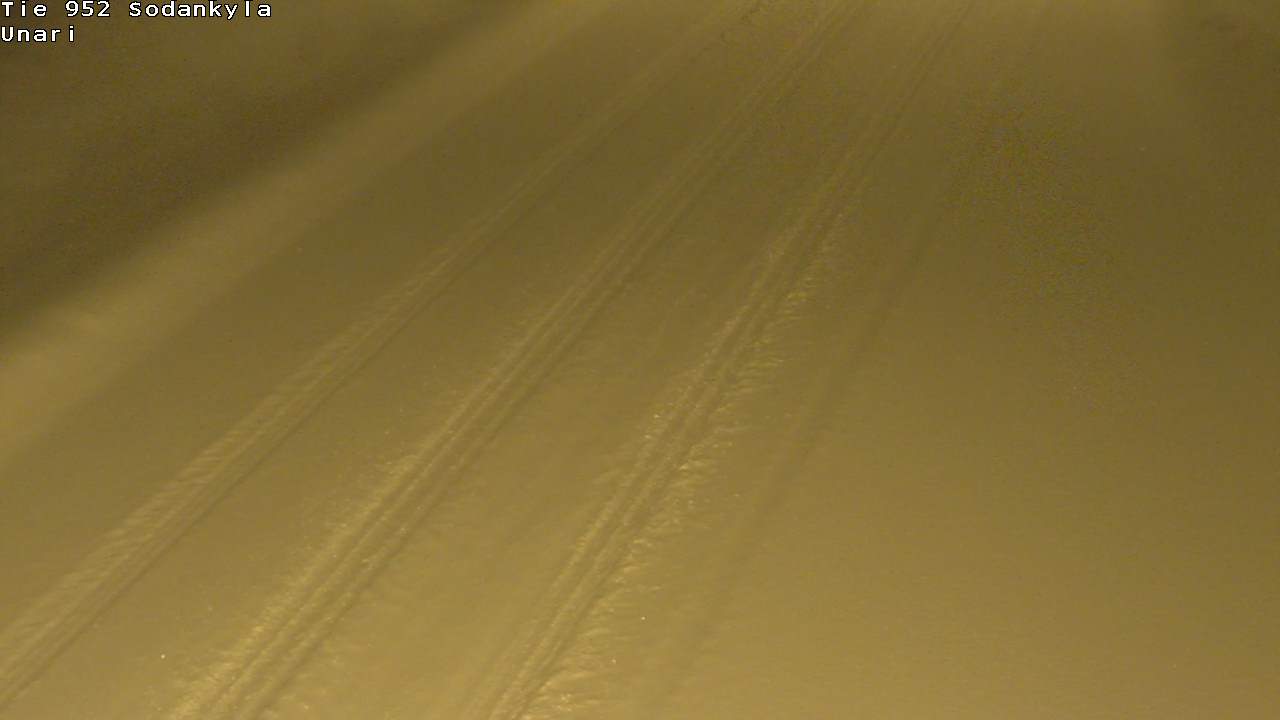 Weather Camera Image Väg 952 Sodankylä, Unari, Sodankylä, Lappi