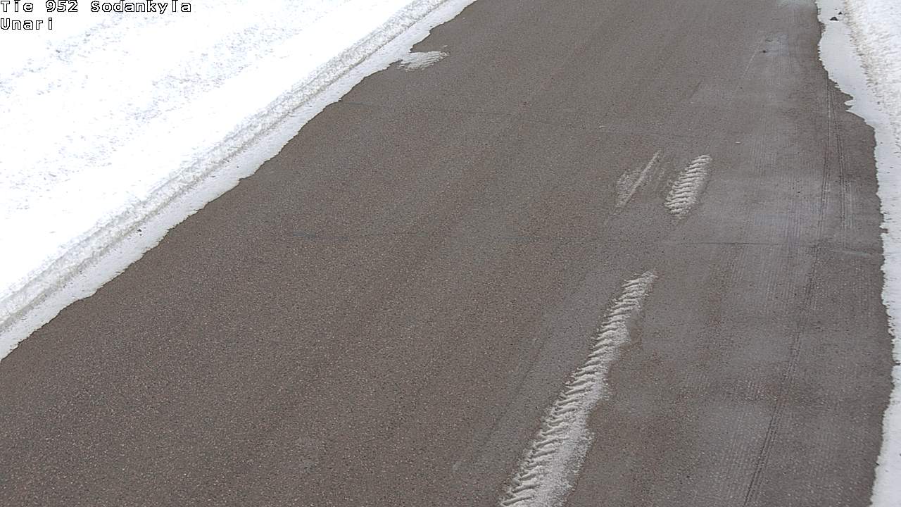 Weather Camera Image Road 952 Sodankylä, Unari, Sodankylä, Lappi