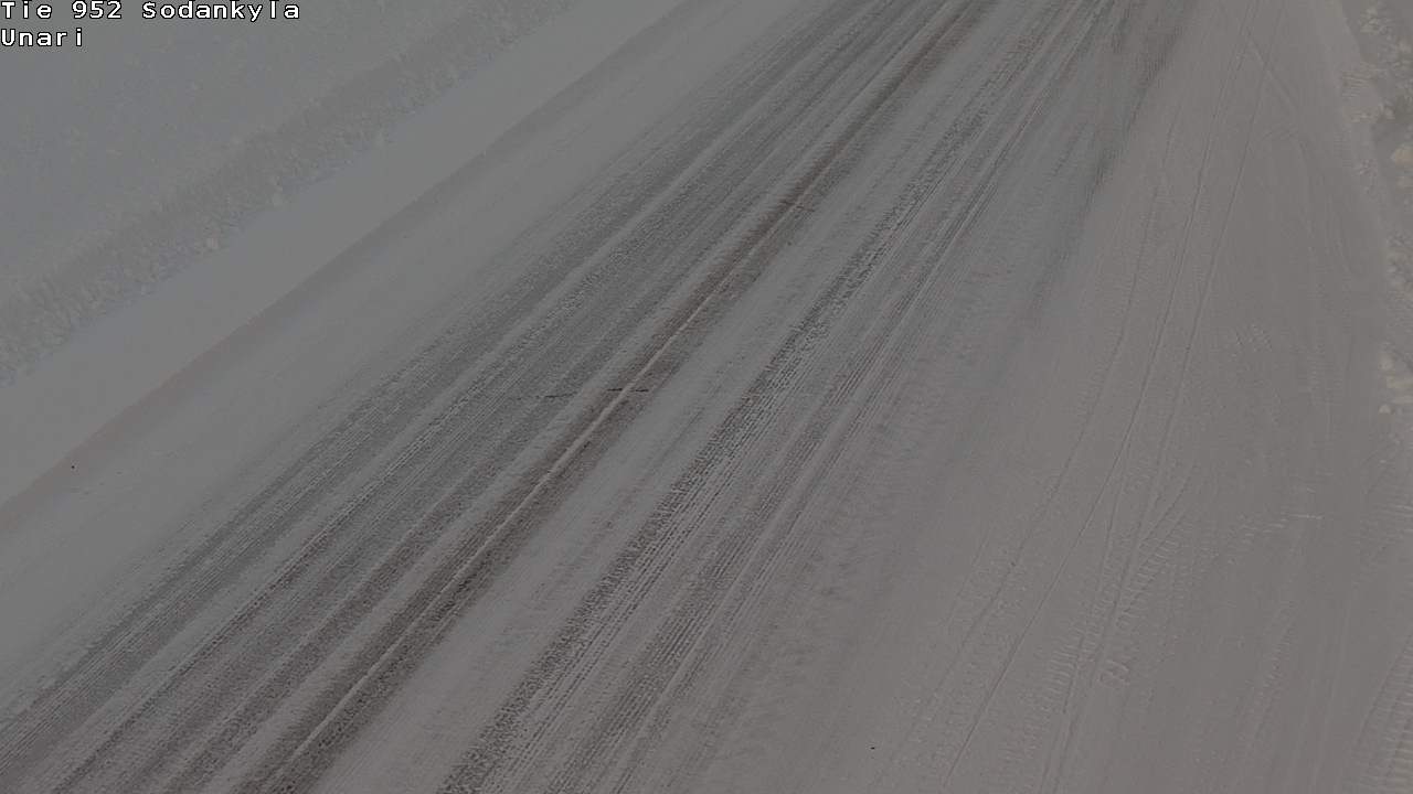 Weather Camera Image Road 952 Sodankylä, Unari, Sodankylä, Lappi