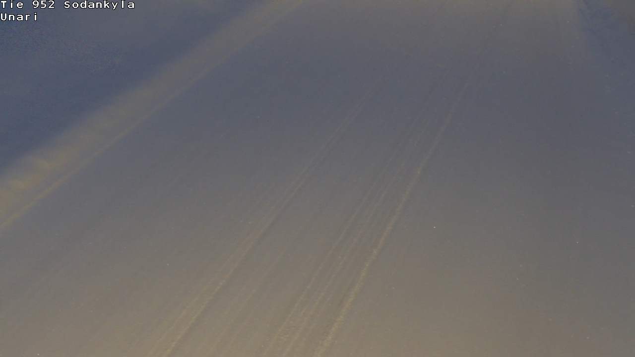Weather Camera Image Väg 952 Sodankylä, Unari, Sodankylä, Lappi