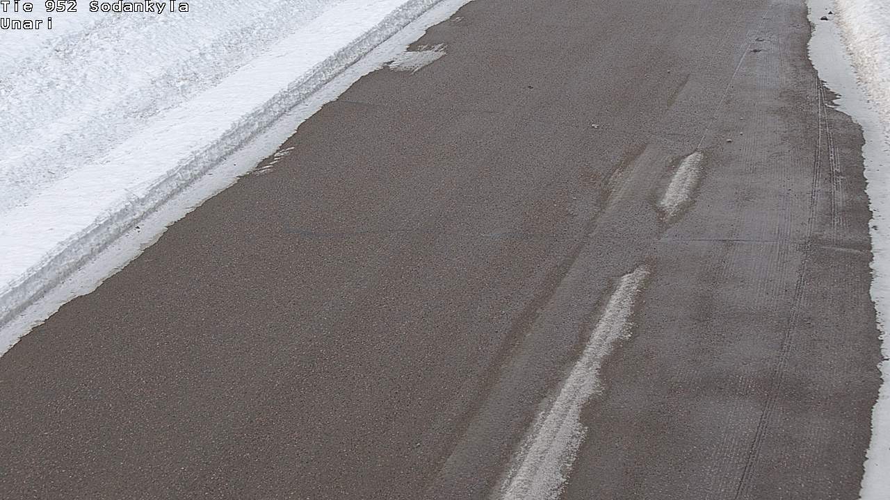 Weather Camera Image Road 952 Sodankylä, Unari, Sodankylä, Lappi