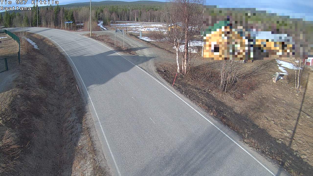 Kelikamerat Kuva Tie 957 Kittilä, Raattama, Kittilä, Lappi