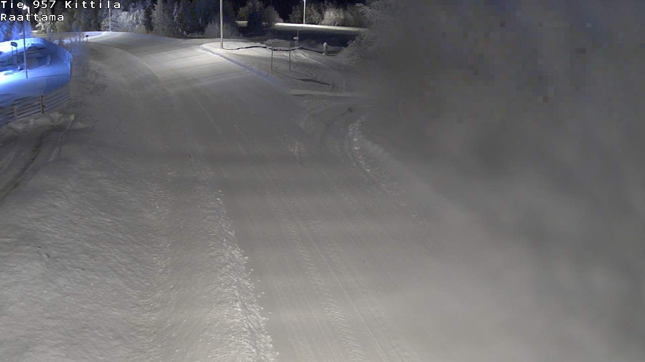 Weather Camera Image Road 957 Kittilä, Raattama, Kittilä, Lappi