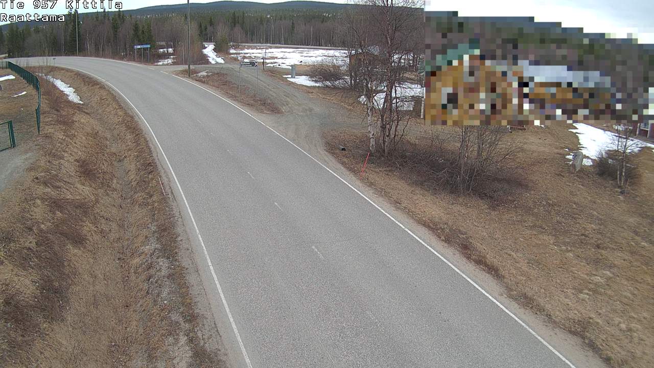 Kelikamerat Kuva Tie 957 Kittilä, Raattama, Kittilä, Lappi