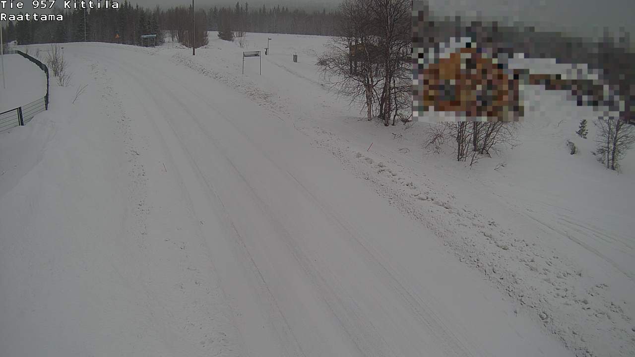 Kelikamerat Kuva Tie 957 Kittilä, Raattama, Kittilä, Lappi