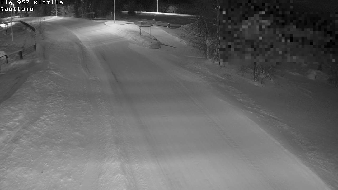 Weather Camera Image Road 957 Kittilä, Raattama, Kittilä, Lappi