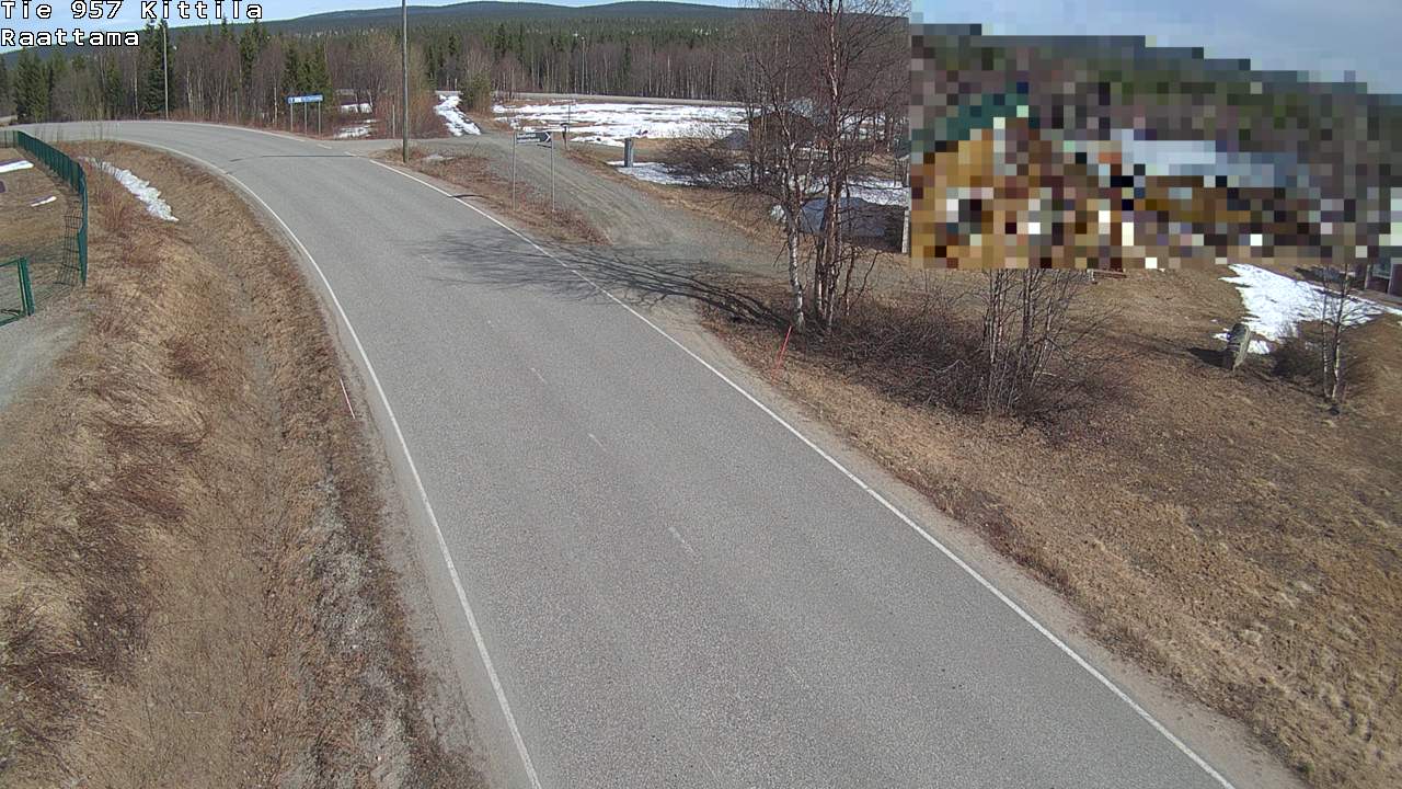 Kelikamerat Kuva Tie 957 Kittilä, Raattama, Kittilä, Lappi