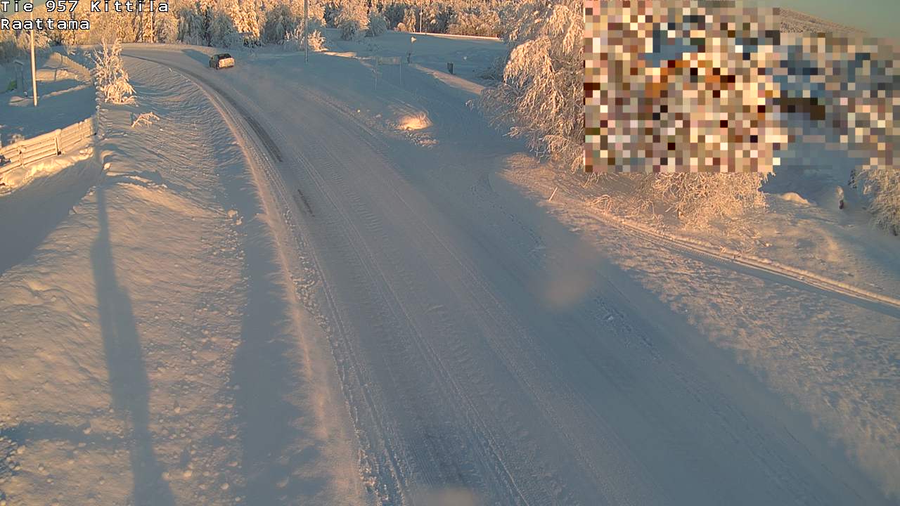 Kelikamerat Kuva Tie 957 Kittilä, Raattama, Kittilä, Lappi