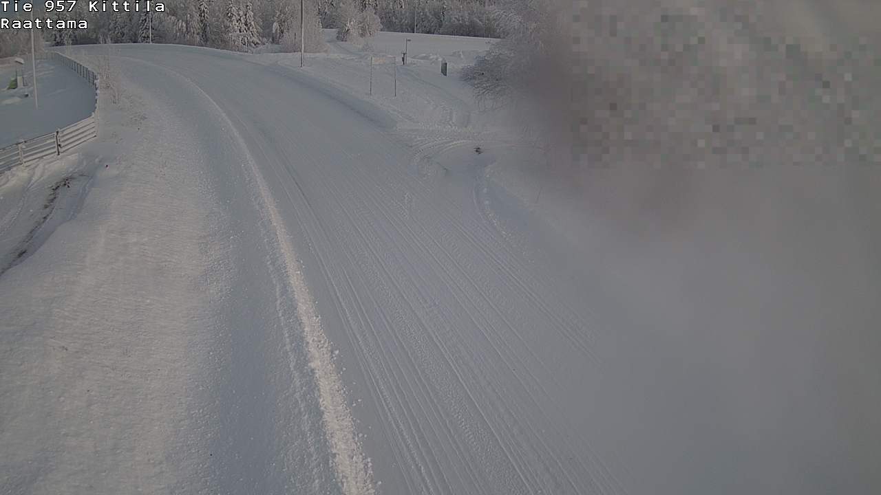 Weather Camera Image Road 957 Kittilä, Raattama, Kittilä, Lappi