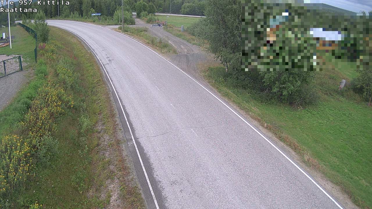 Kelikamerat Kuva Tie 957 Kittilä, Raattama, Kittilä, Lappi