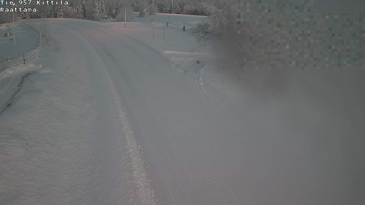 Weather Camera Image Road 957 Kittilä, Raattama, Kittilä, Lappi