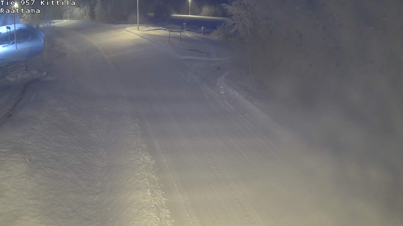 Weather Camera Image Road 957 Kittilä, Raattama, Kittilä, Lappi