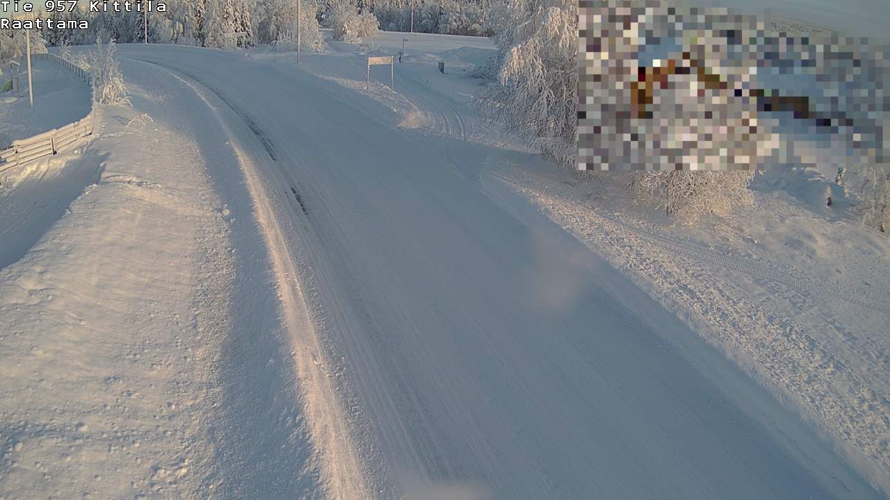 Kelikamerat Kuva Tie 957 Kittilä, Raattama, Kittilä, Lappi