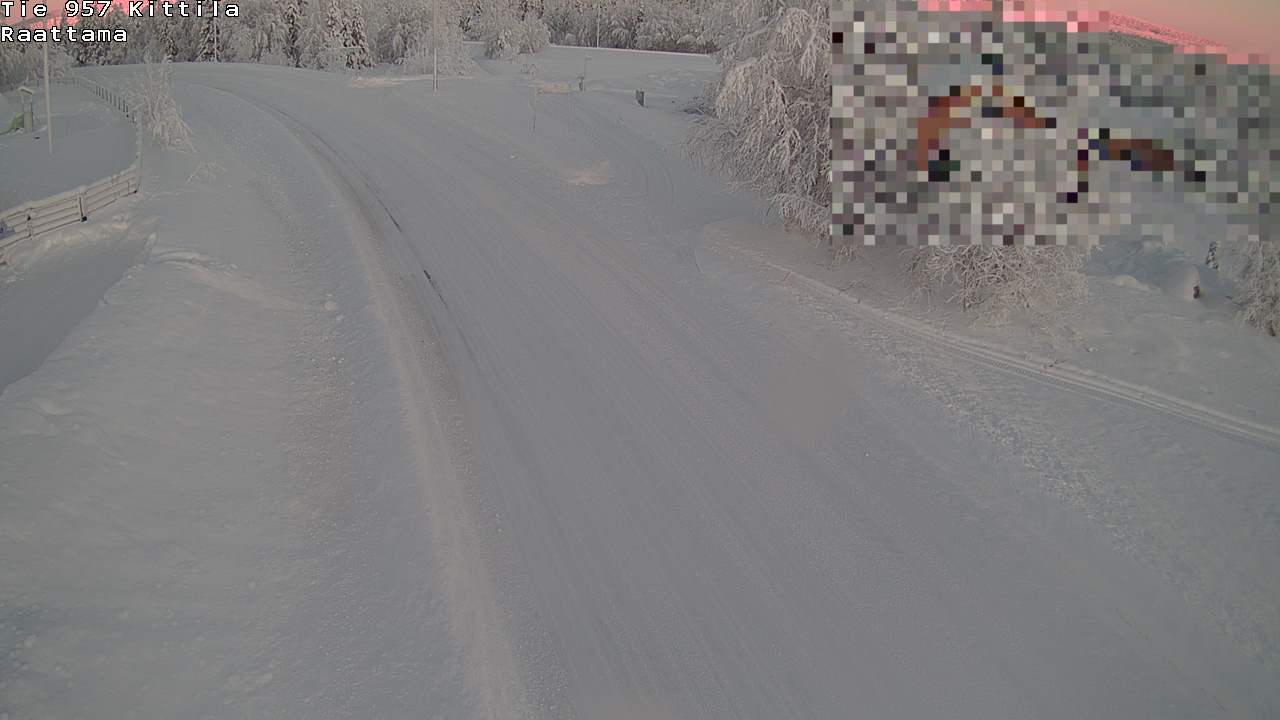 Kelikamerat Kuva Tie 957 Kittilä, Raattama, Kittilä, Lappi