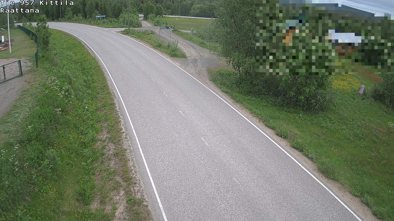Kelikamerat Kuva Tie 957 Kittilä, Raattama, Kittilä, Lappi