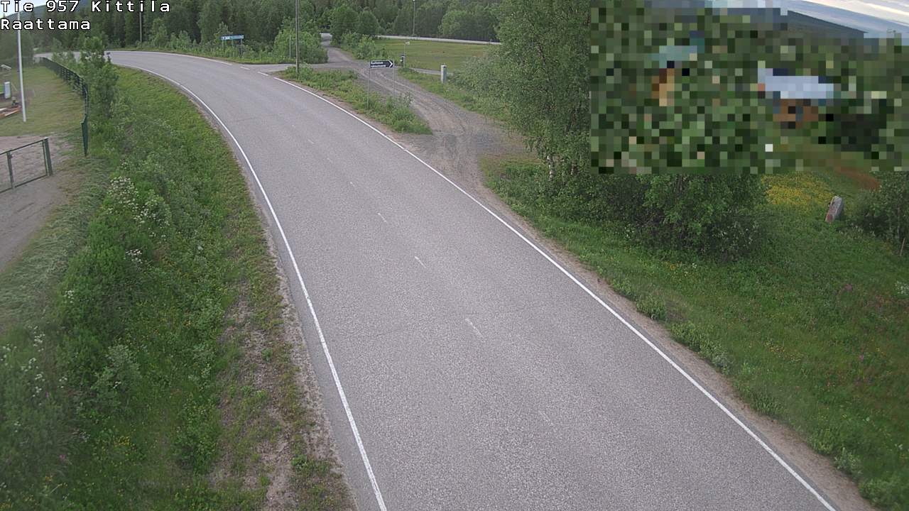 Kelikamerat Kuva Tie 957 Kittilä, Raattama, Kittilä, Lappi