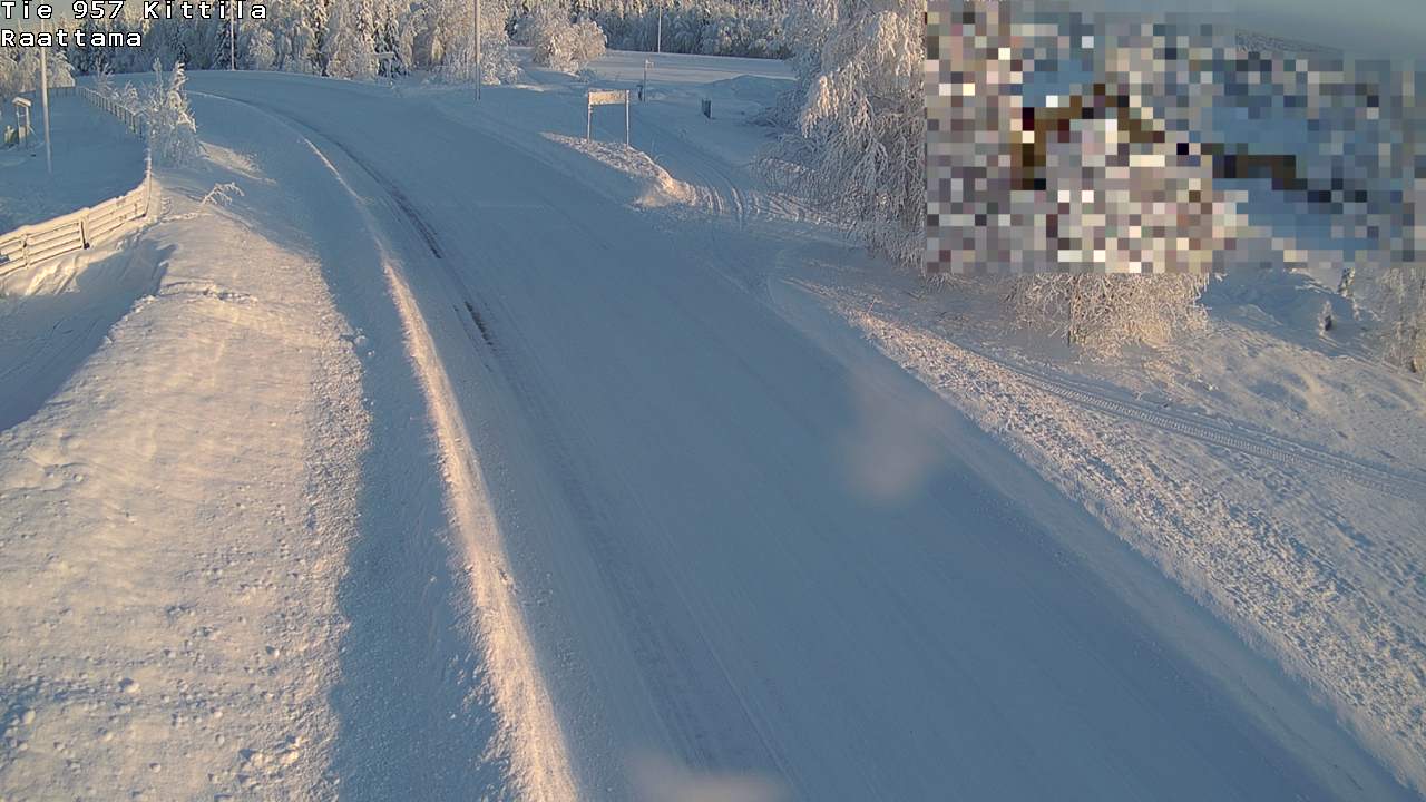 Kelikamerat Kuva Tie 957 Kittilä, Raattama, Kittilä, Lappi