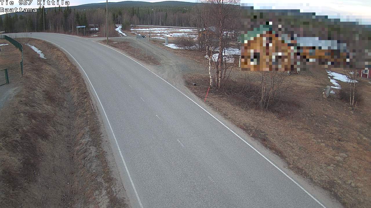 Kelikamerat Kuva Tie 957 Kittilä, Raattama, Kittilä, Lappi