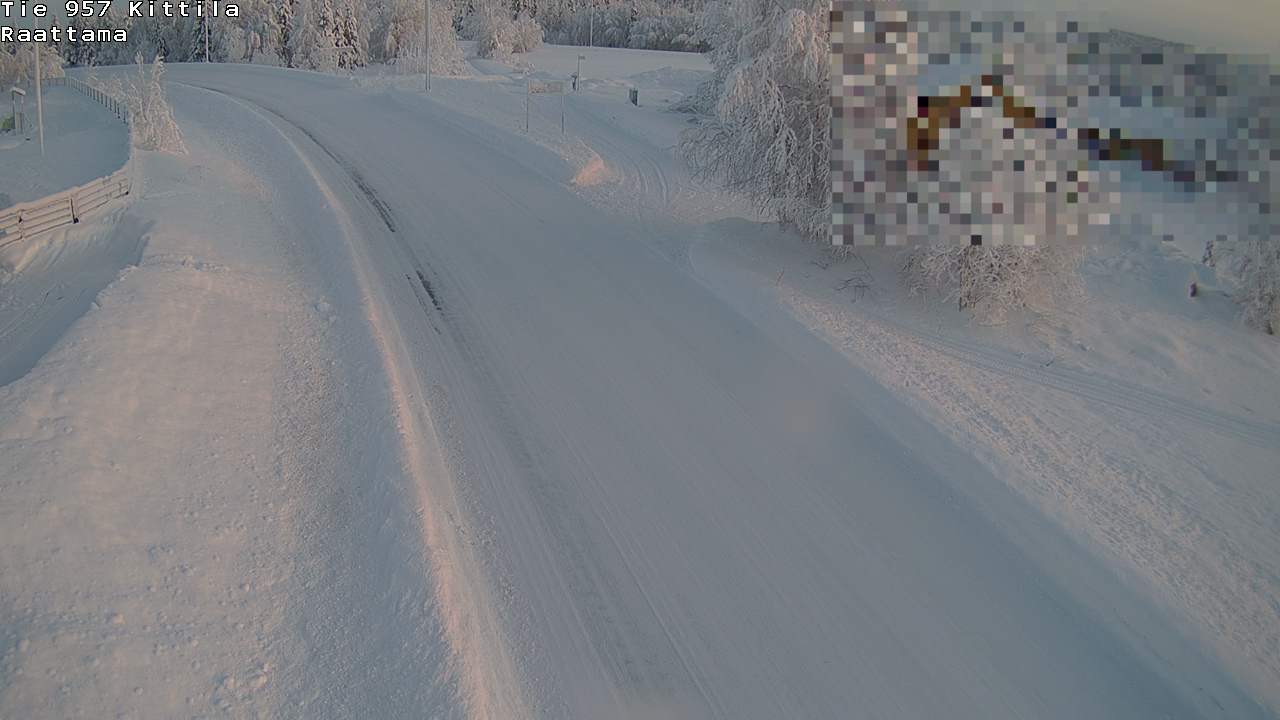 Kelikamerat Kuva Tie 957 Kittilä, Raattama, Kittilä, Lappi