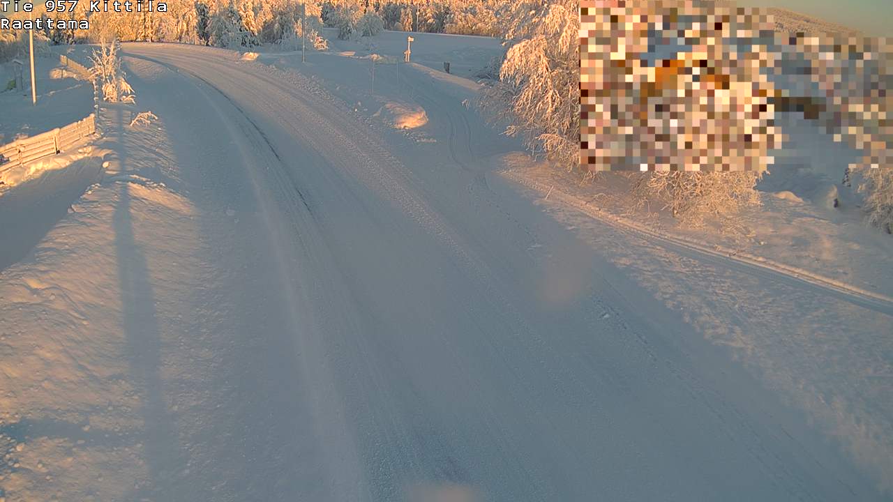 Kelikamerat Kuva Tie 957 Kittilä, Raattama, Kittilä, Lappi