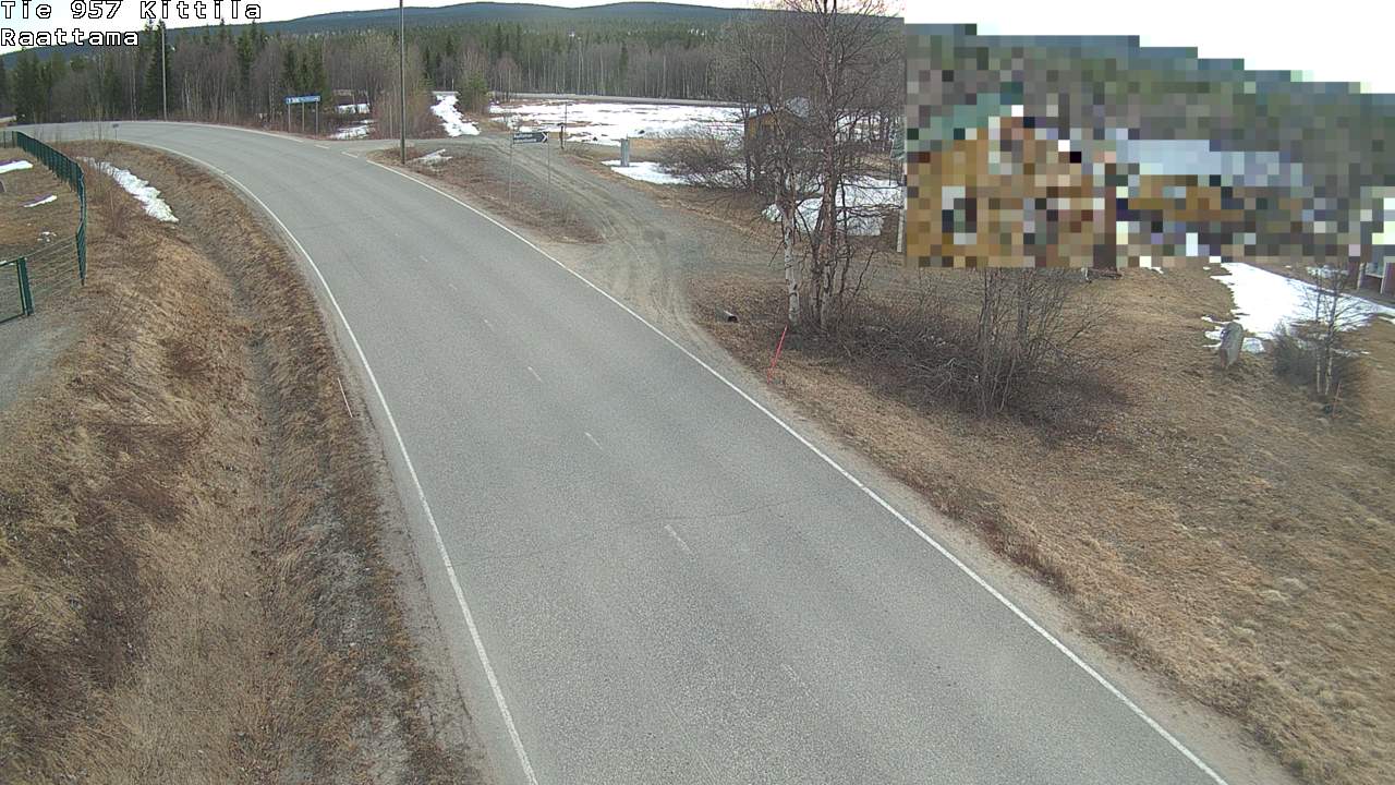 Kelikamerat Kuva Tie 957 Kittilä, Raattama, Kittilä, Lappi