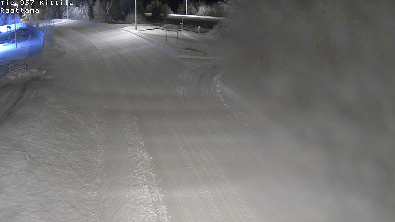 Weather Camera Image Road 957 Kittilä, Raattama, Kittilä, Lappi