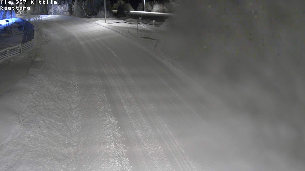 Weather Camera Image Road 957 Kittilä, Raattama, Kittilä, Lappi