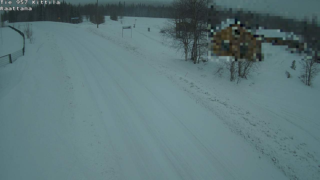 Kelikamerat Kuva Tie 957 Kittilä, Raattama, Kittilä, Lappi