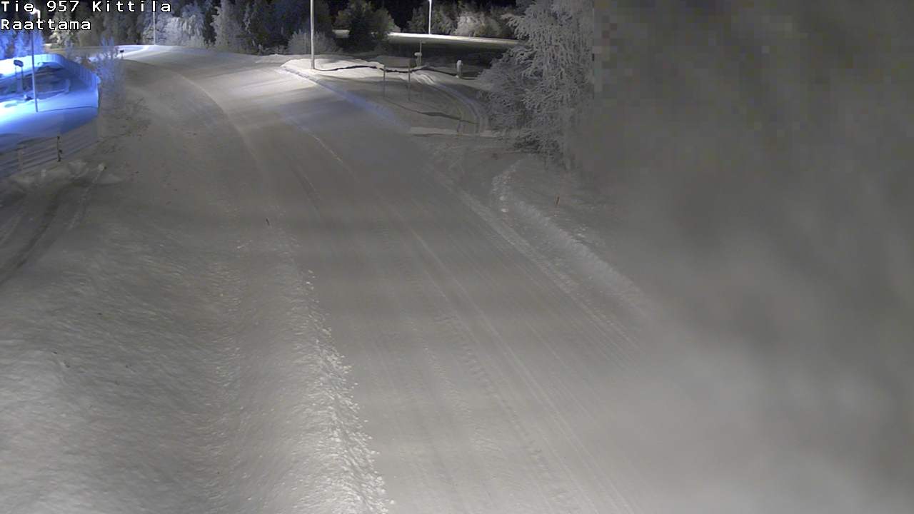 Weather Camera Image Väg 957 Kittilä, Raattama, Kittilä, Lappi