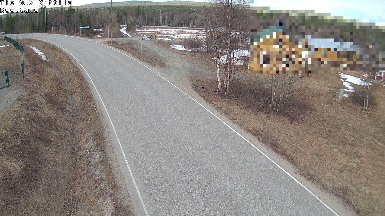Kelikamerat Kuva Tie 957 Kittilä, Raattama, Kittilä, Lappi