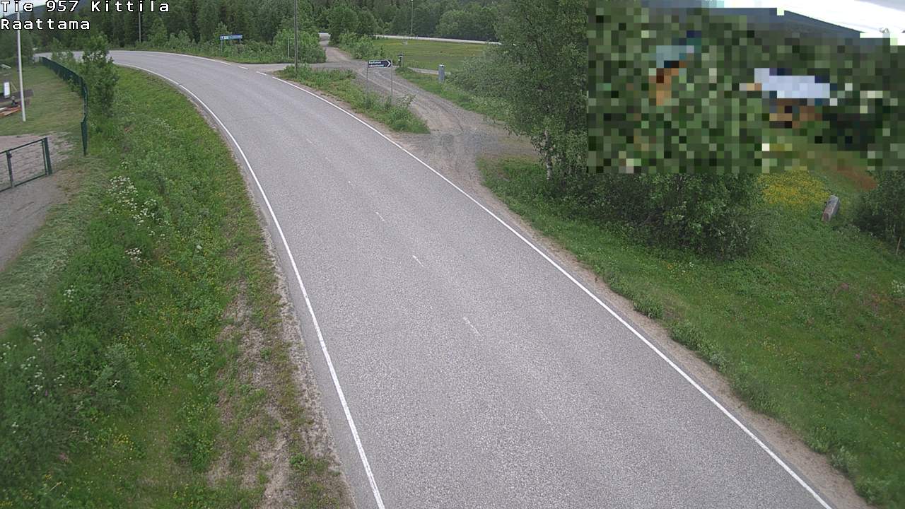 Kelikamerat Kuva Tie 957 Kittilä, Raattama, Kittilä, Lappi