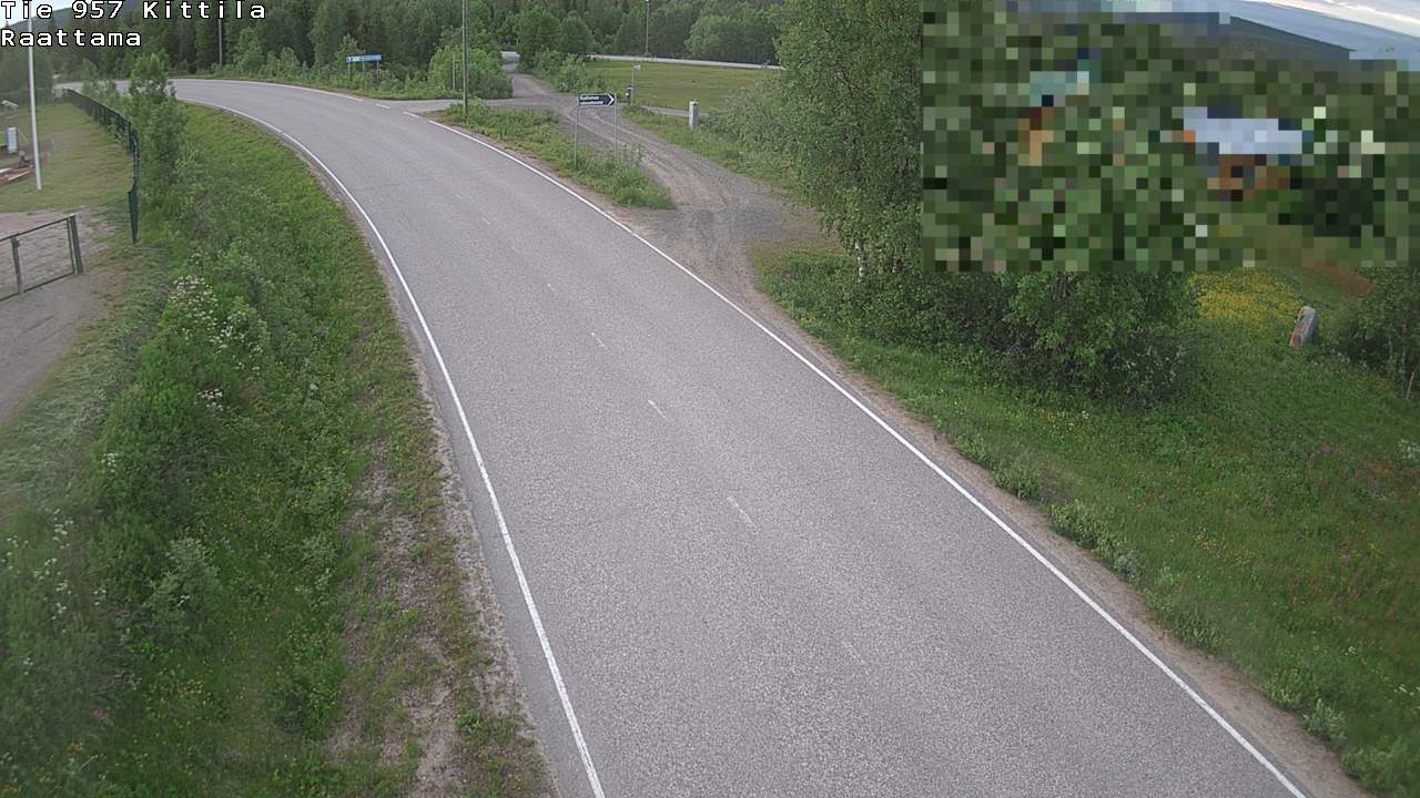 Kelikamerat Kuva Tie 957 Kittilä, Raattama, Kittilä, Lappi