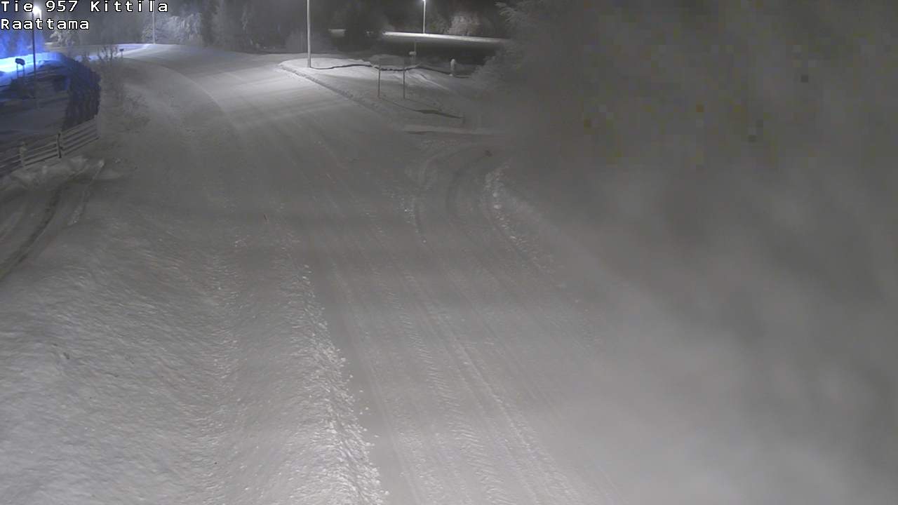 Weather Camera Image Road 957 Kittilä, Raattama, Kittilä, Lappi