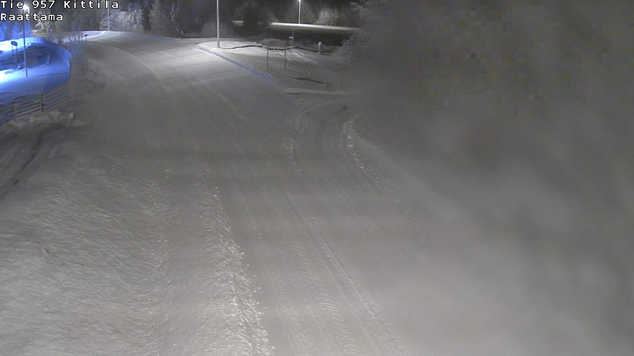 Weather Camera Image Road 957 Kittilä, Raattama, Kittilä, Lappi