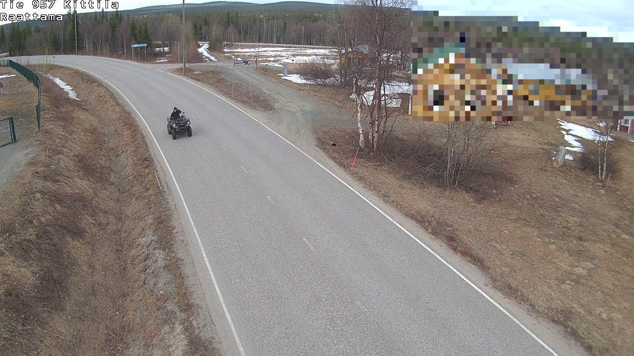 Kelikamerat Kuva Tie 957 Kittilä, Raattama, Kittilä, Lappi
