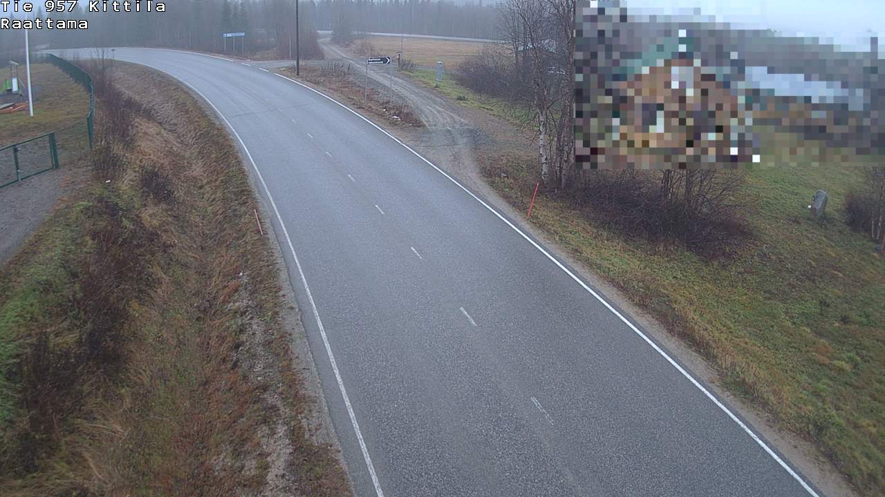 Kelikamerat Kuva Tie 957 Kittilä, Raattama, Kittilä, Lappi